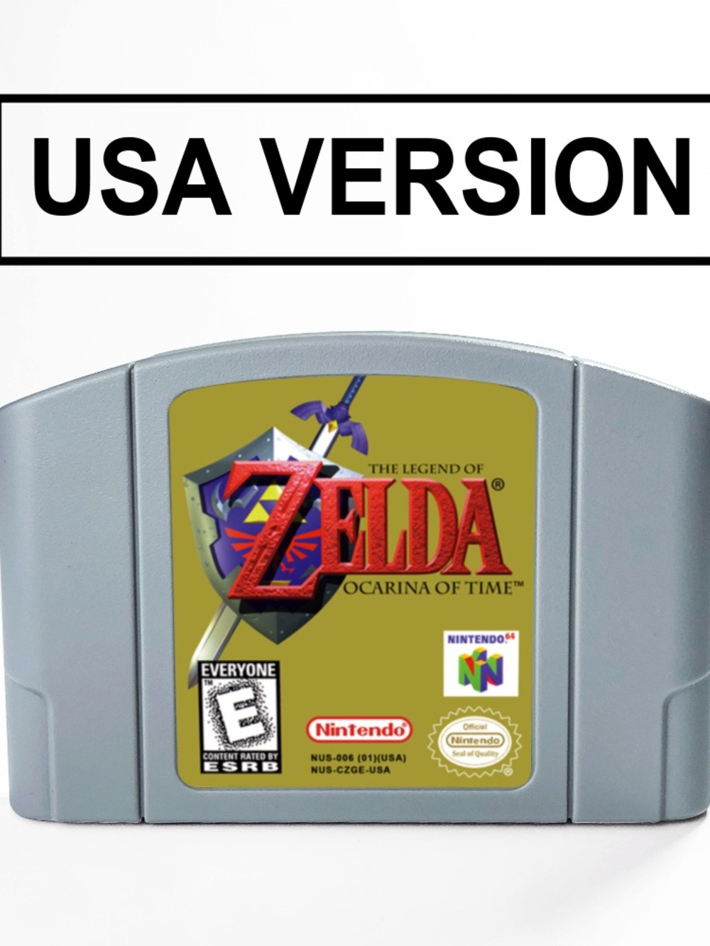 Nintendo Zelda Ocarina of Time N64 Cartridge - Picture 2 of 4